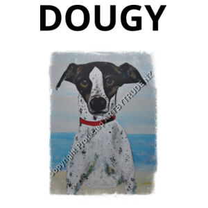 Spotty Dog Tea Towel Dougy Design