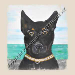 Kelpie Tote Bag Design