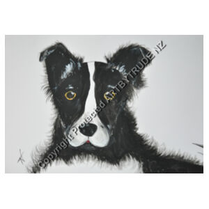 Sheep Dog Tea Towel Design