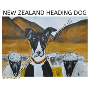 New Zealand Heading Dog  Design