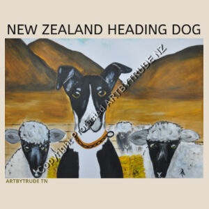 New Zealand Heading Dog  Design