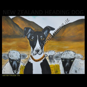 New Zealand Heading Dog  Design