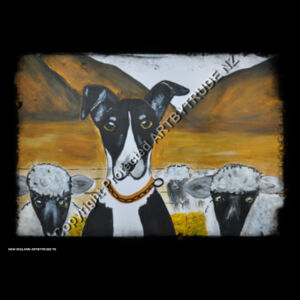 New Zealand Heading Farm Dog  Design