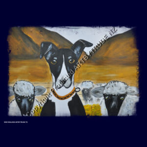 New Zealand Heading Farm Dog  Design