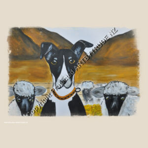 New Zealand Heading Farm Dog  Design