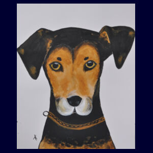 Dog Cross Back Apron Design
