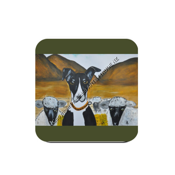 Heading Dog with Sheep Thumbnail