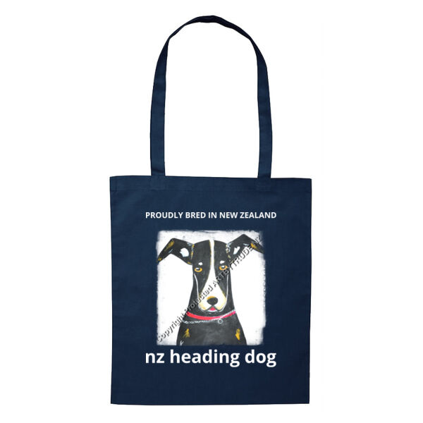 Heading Dog Tote Bag Thumbnail