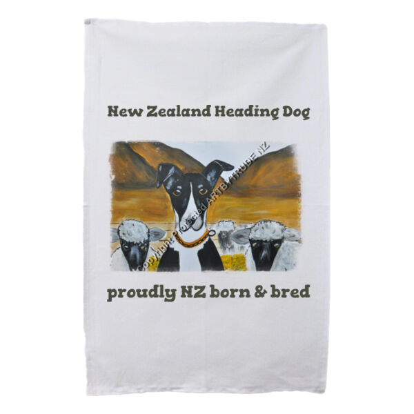 New Zealand Heading Dog with Sheep Thumbnail