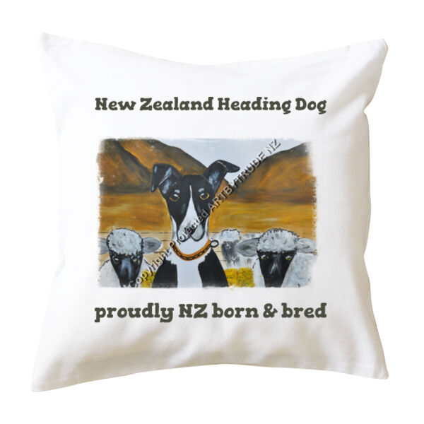 New Zealand Heading Dog with Sheep Thumbnail