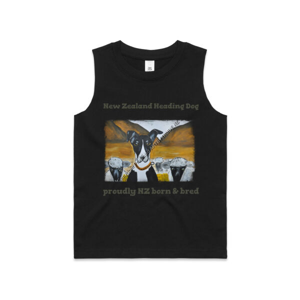 New Zealand Heading Dog with Sheep Thumbnail