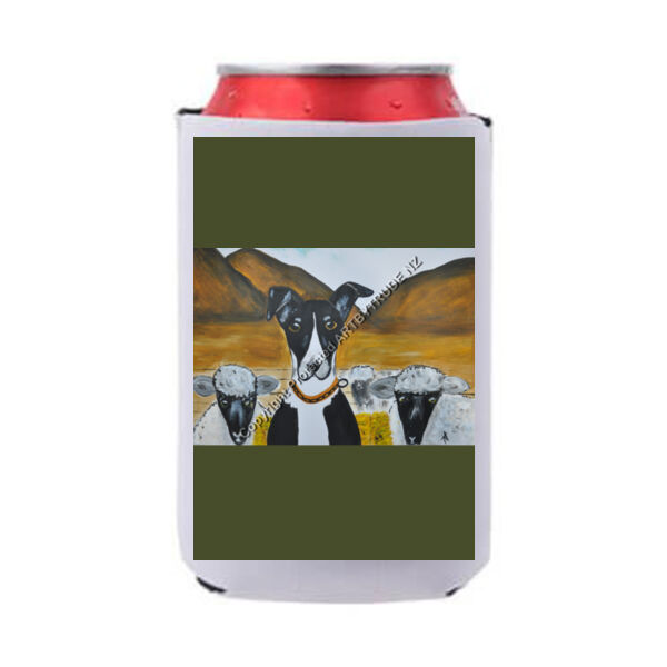 Heading Dog with Sheep Thumbnail