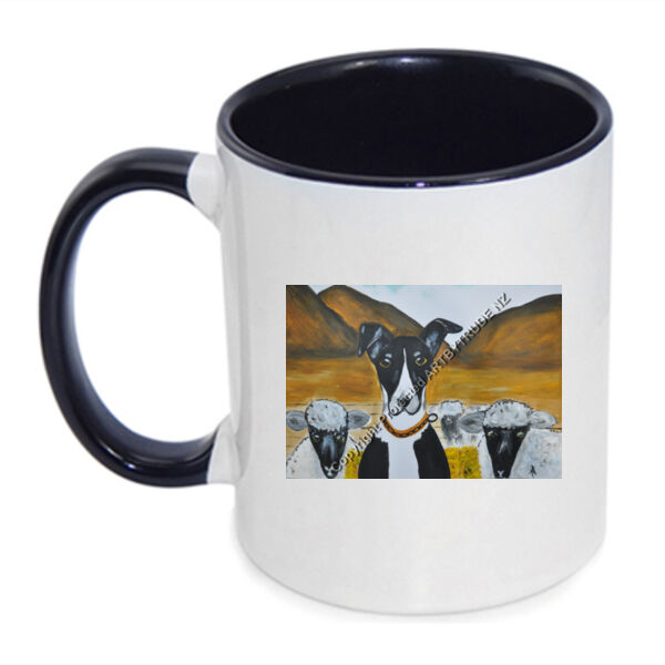 Heading Dog with Sheep Thumbnail