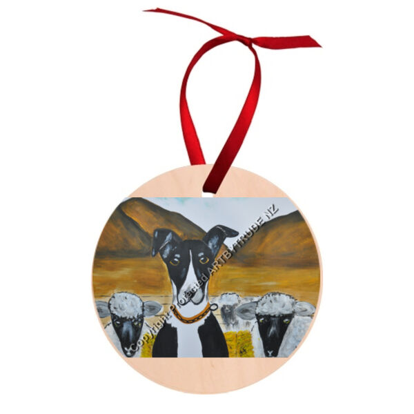 Heading Dog with Sheep Thumbnail