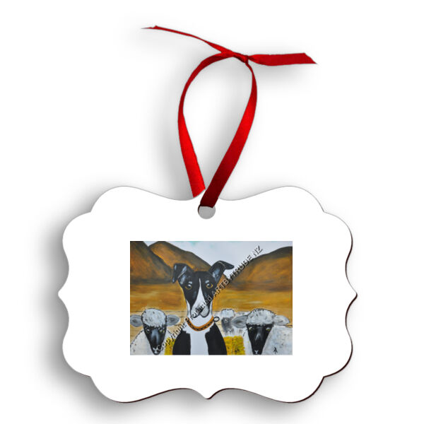 Heading Dog with Sheep Thumbnail