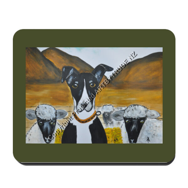 Heading Dog with Sheep Thumbnail