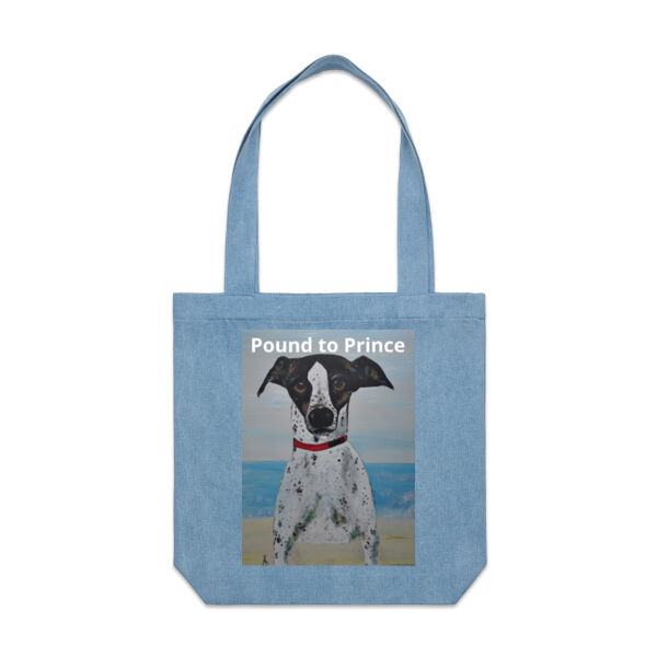 Pound to Prince Denim Carrie Tote Thumbnail